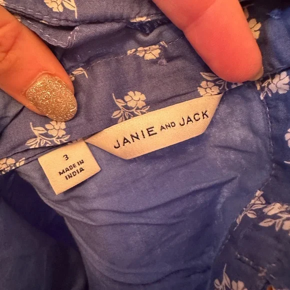 Janie and Jack 100% cotton tiered maxi dress - Picture 4 of 5